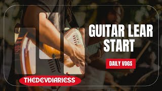 Day 1 of My Guitar Learning Journey | Starting From Zero🎸