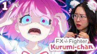 YOU MUST WATCH THIS ANIME!!😱💸 FX Fighter Kurumi-chan Episode 1 Reaction | FX戦士くるみちゃん