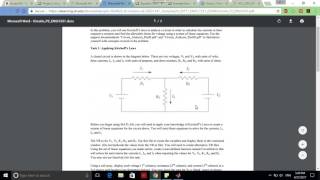 circuit analysis project 2