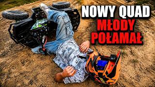 Kupiliśmy najmniejszego quada w Polsce / Młody już połamał - ASIX DUSTY 50cc 2t - Potworna moc
