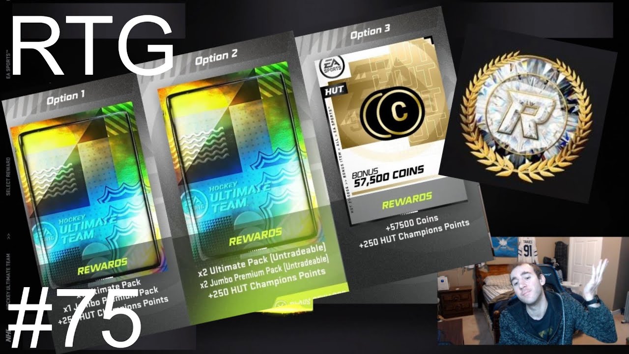 HUT Rivals Rewards - NHL 21 ROAD TO GLORY  EP 75