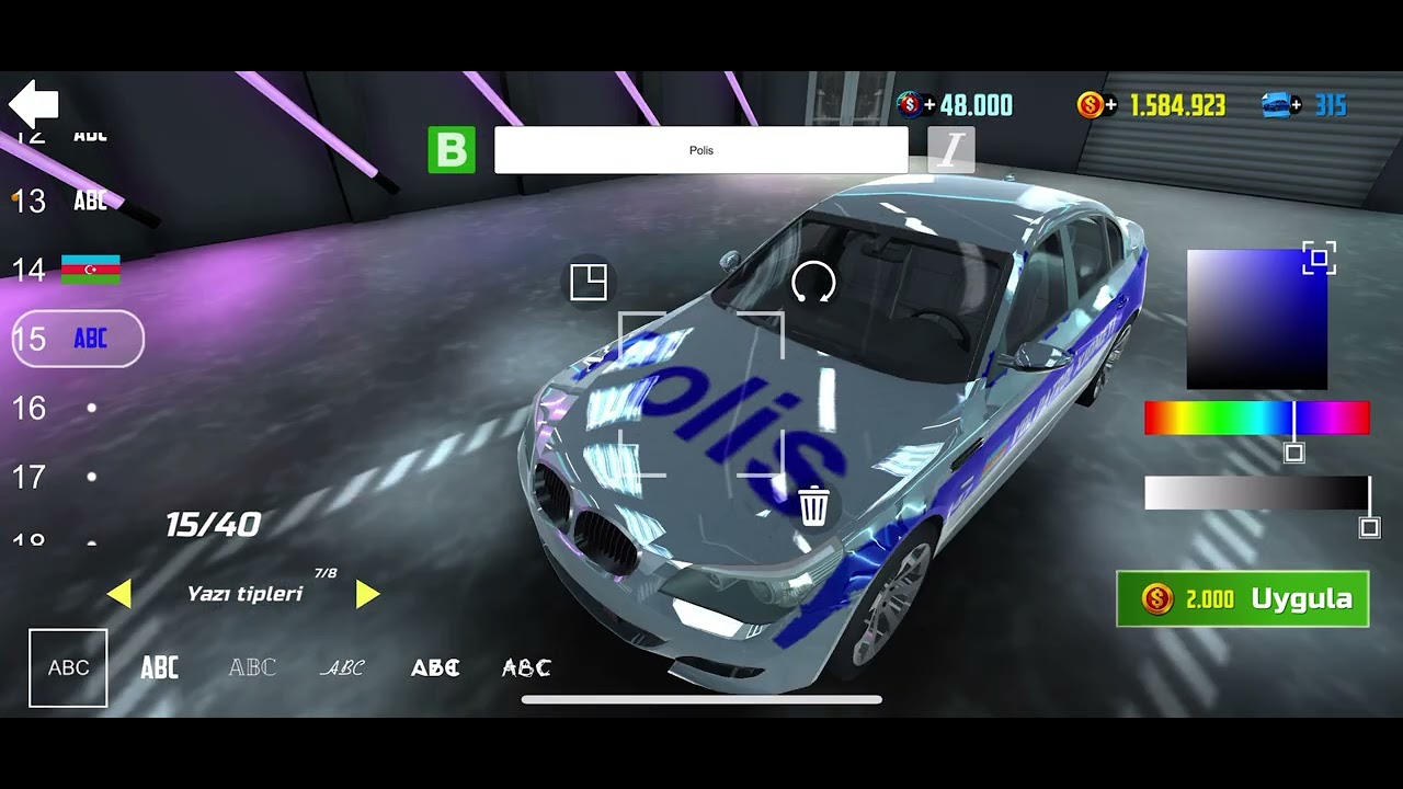 Çar simülatör 2 Azerbaycan polisi eledim