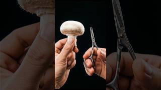 Mushroom 🍄 cutting ✂️ #viral #training #rail #video