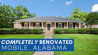 STUNNING & Modern Renovated Home for Sale in Mobile, AL