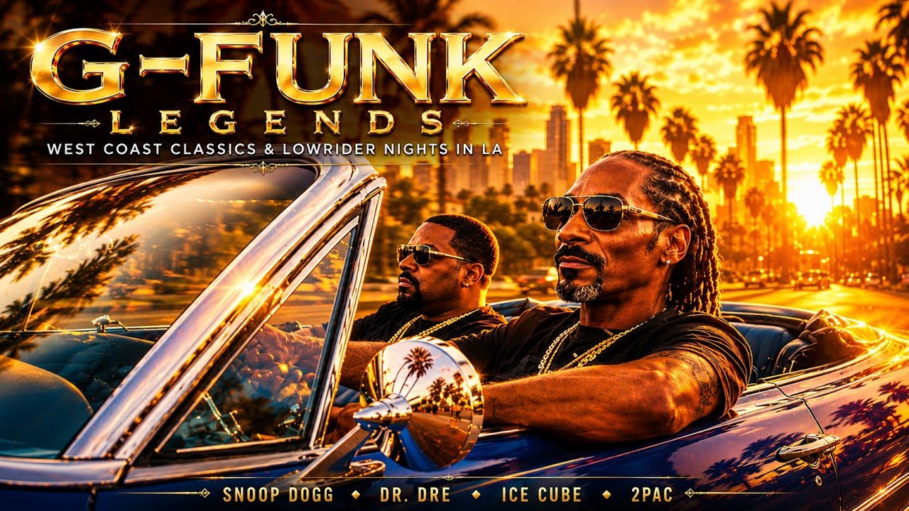 G-FUNK LEGENDS 💥| West Coast Classics & Lowrider Nights in LA