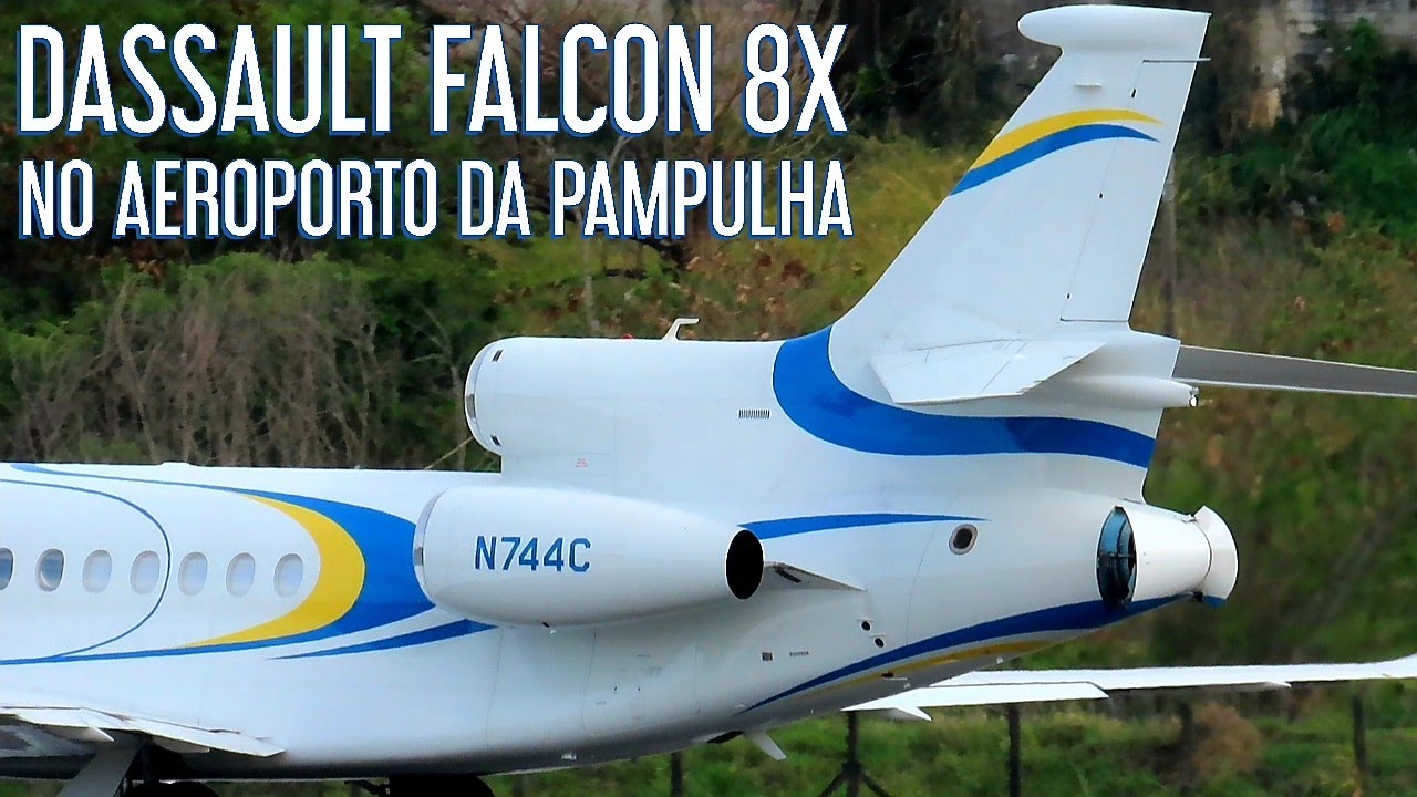 DASSAULT FALCON 8X (N744C) DA GENERAL AVILEASING INC NO AEROPORTO