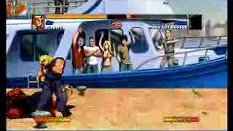 New Super Street Fighter II Turbo HD Remix Combo Video