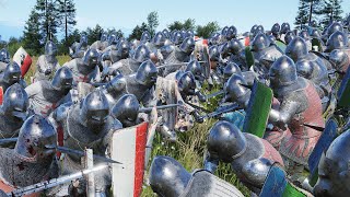 MANOR LORDS - NEW CAMPAIGN - Building a Medieval Army!