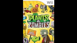 Plants vs zombies on the Nintendo Wii (FANMADE)