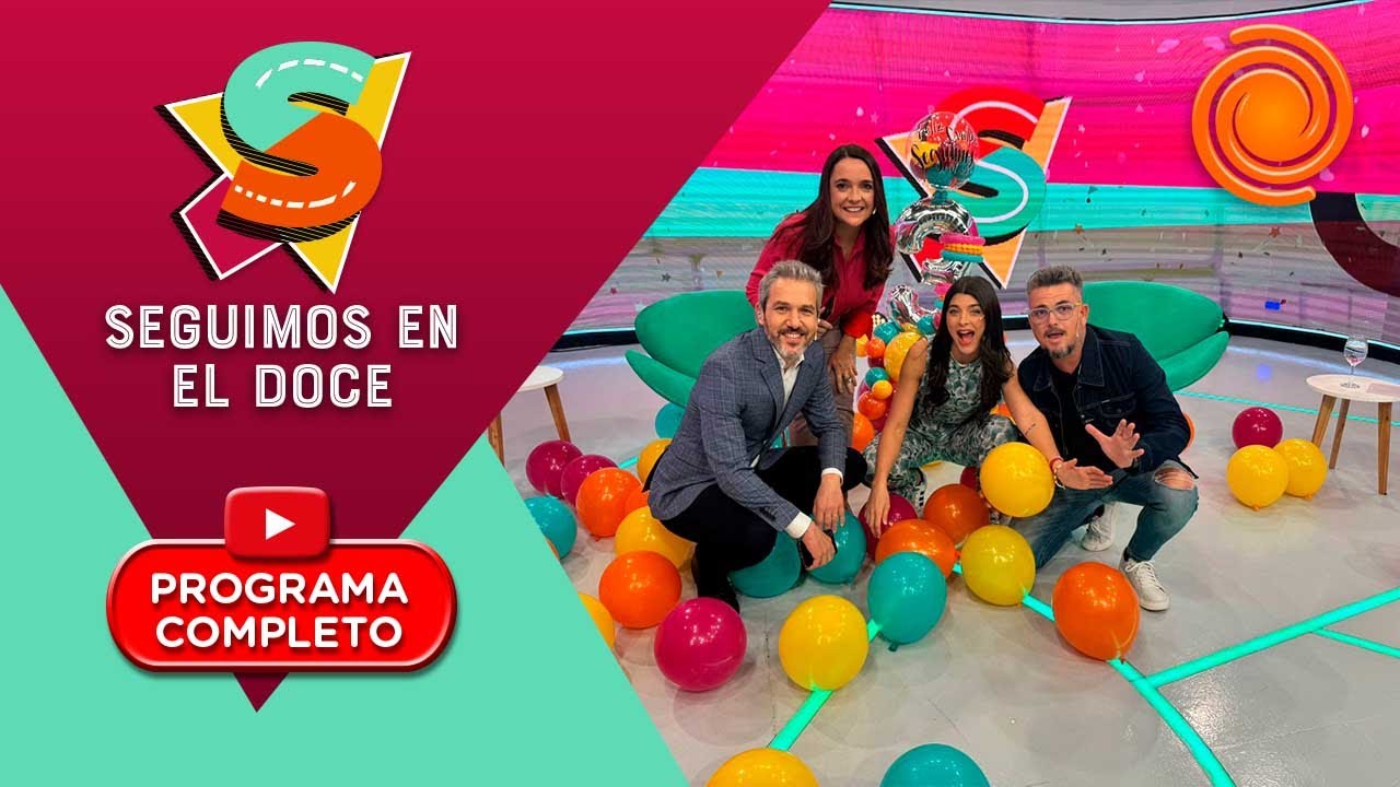 Programa completo de Seguimos en El Doce, Tercer Aniversario,  14 de junio de 2024