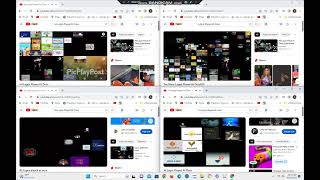 A Lot Of Logos Played At Once Quadparison