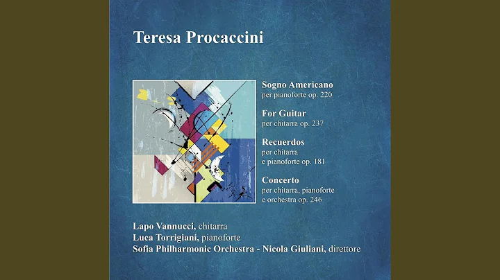 For guitar per chitarra, Op. 237