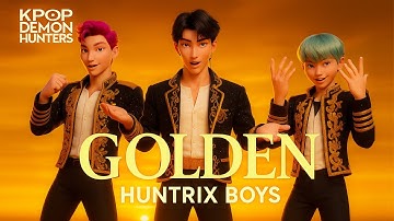 SAJA BOYS — “GOLDEN” (10H AI K-Pop Animation Loop) | KPop Demon Hunters Universe