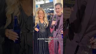 Jennifer Coolidge meets herself at Golden Globes! #goldenglobes Wealth