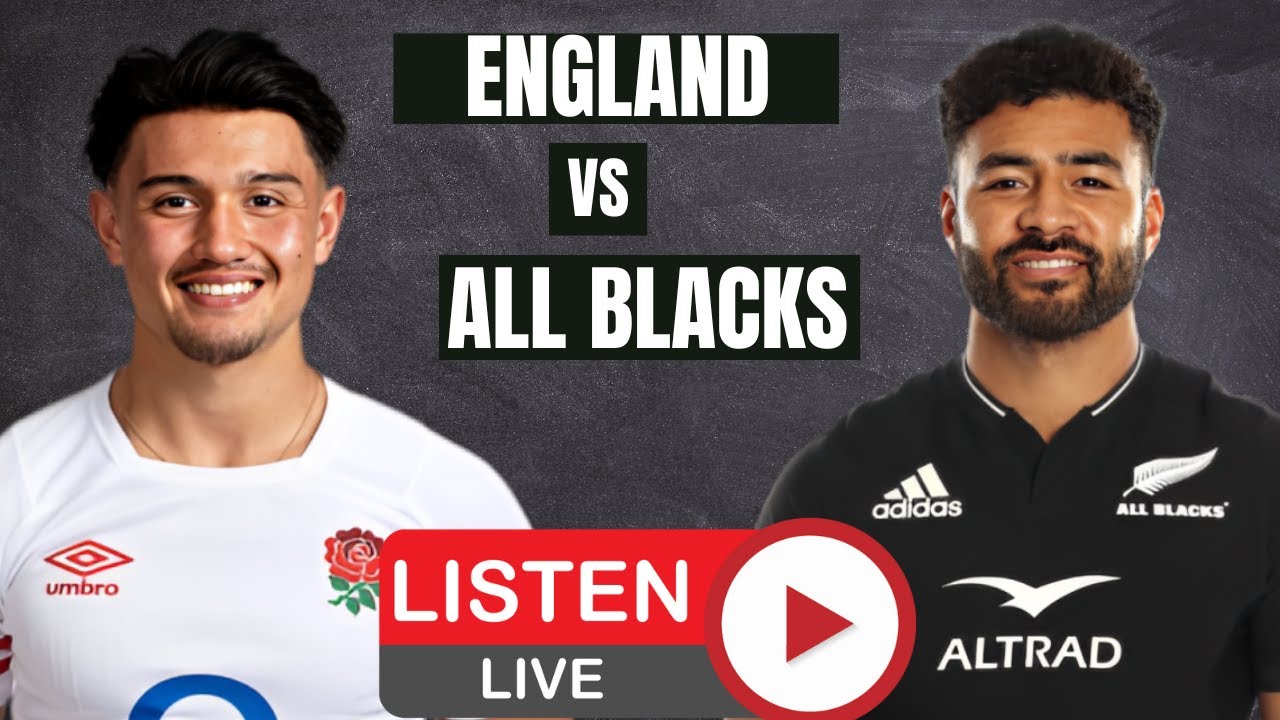 england v all blacks live