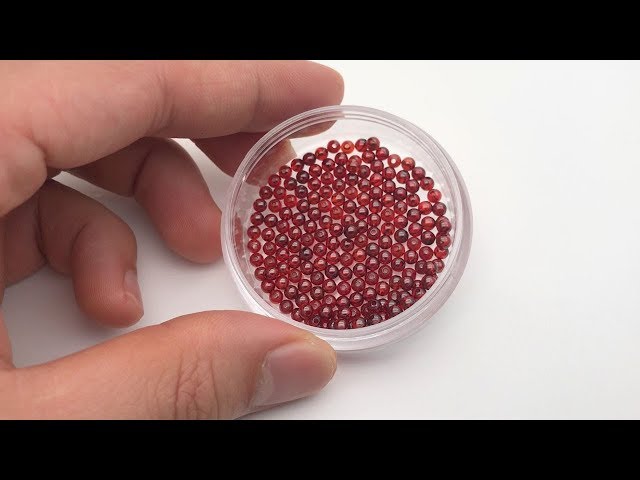 Garnet Red Cubic Zirconia Smooth Balls with drilled holes Beads China wholesale suppliers