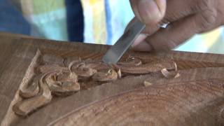 Wood Carving - Kerala