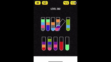 water sort puzzle level 562