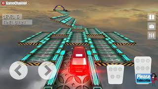 Luxrisk Limo Impossible Sky Stunt Driving Tracks / Car Driving Games / Android Gameplay Video screenshot 2