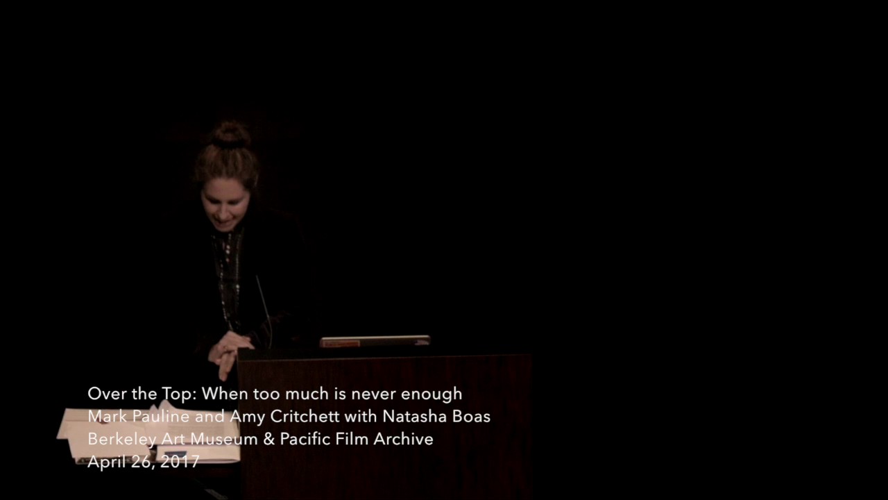 Over the Top: when too much is never enough with Mark Pauline and Amy Critchett