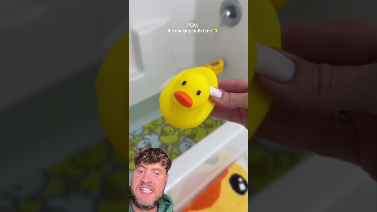 THE DUCK CAME OUT OF NOWHERE 