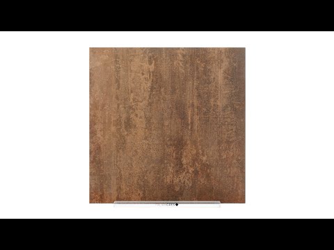 Feinsteinzeug mit Rost Metalloptik 20 mm outdoor Video