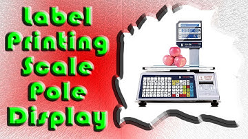 Best VisionTechShop DLP 300 Label Printing Scale Pole Display Review