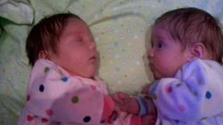 Baby Twins Hiccups