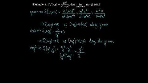 Calculus 14.2 Limits and Continuity