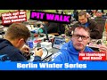 Pit walk  rundgang  fahrer und technik  rc car racing bei der berlin winter series rc rccar