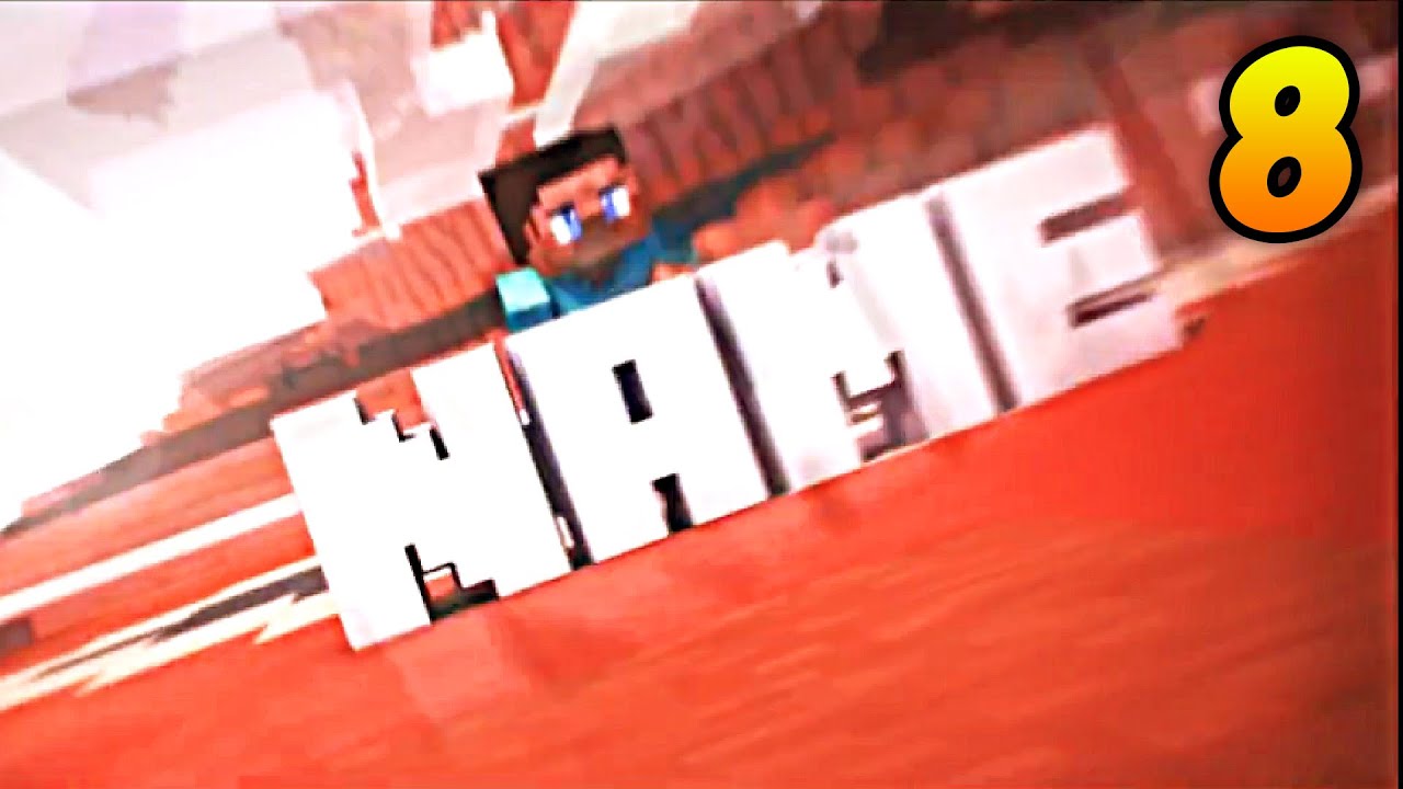Top 10 Intros Editables Minecraft #8 (Gratis Descarga) Intro Plantilla