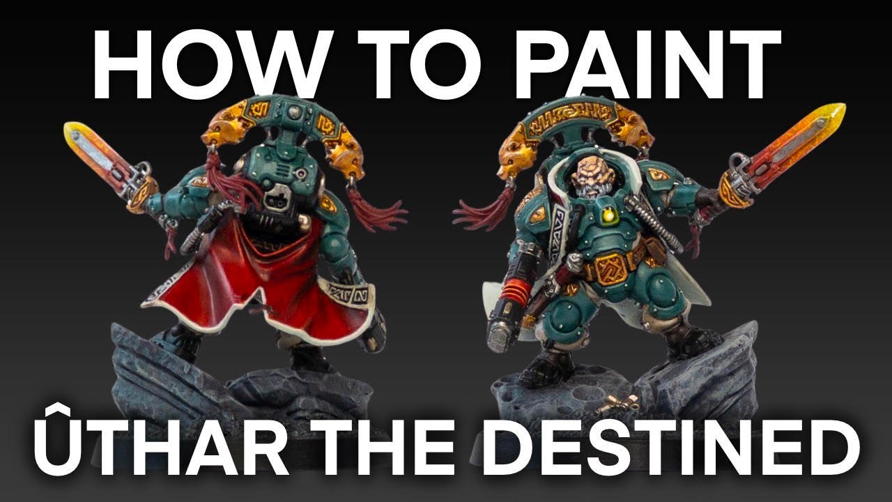 How to Paint Uthar the Destined, the First part of the Leagues of 