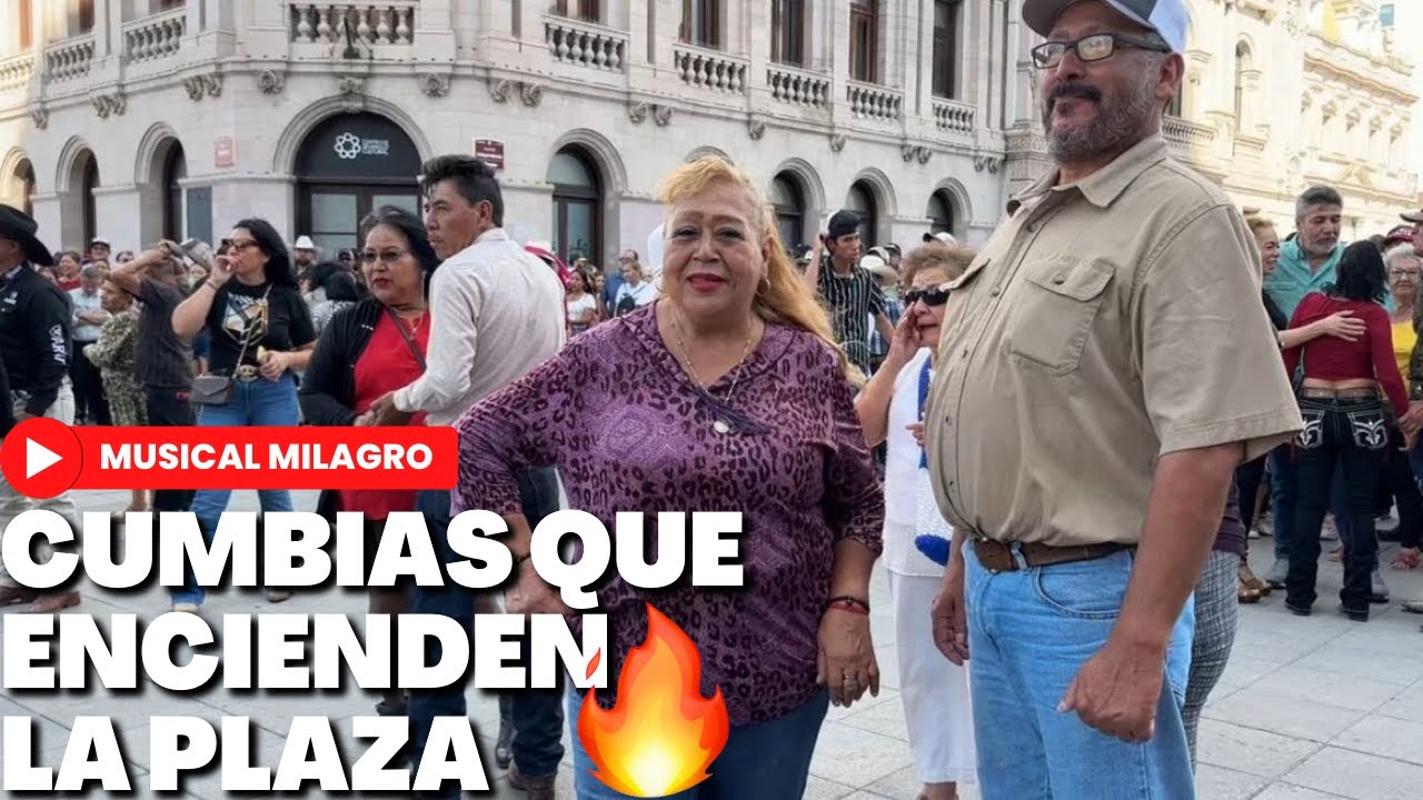 Cumbias que encienden la plaza!🔥🎷