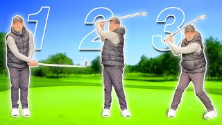 My BEST Drop & Pop Golf Drill to use the Ground Naturally