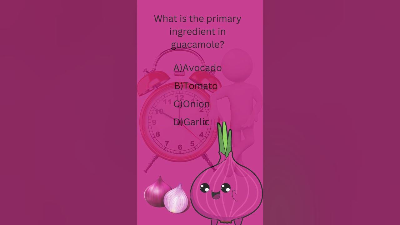  guac or guano guess the primary ingredient in guacamole guacamole