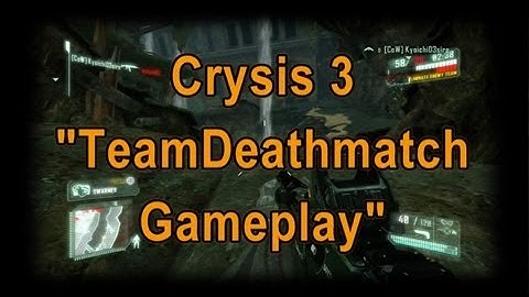 Crysis 3 Team Deathmatch Multiplayer Official Gameplay - "Crysis 3 TDM"