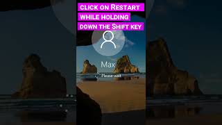 How to enter Windows 10 recovery environment #shorts #short #shortsvideo #shortvideo