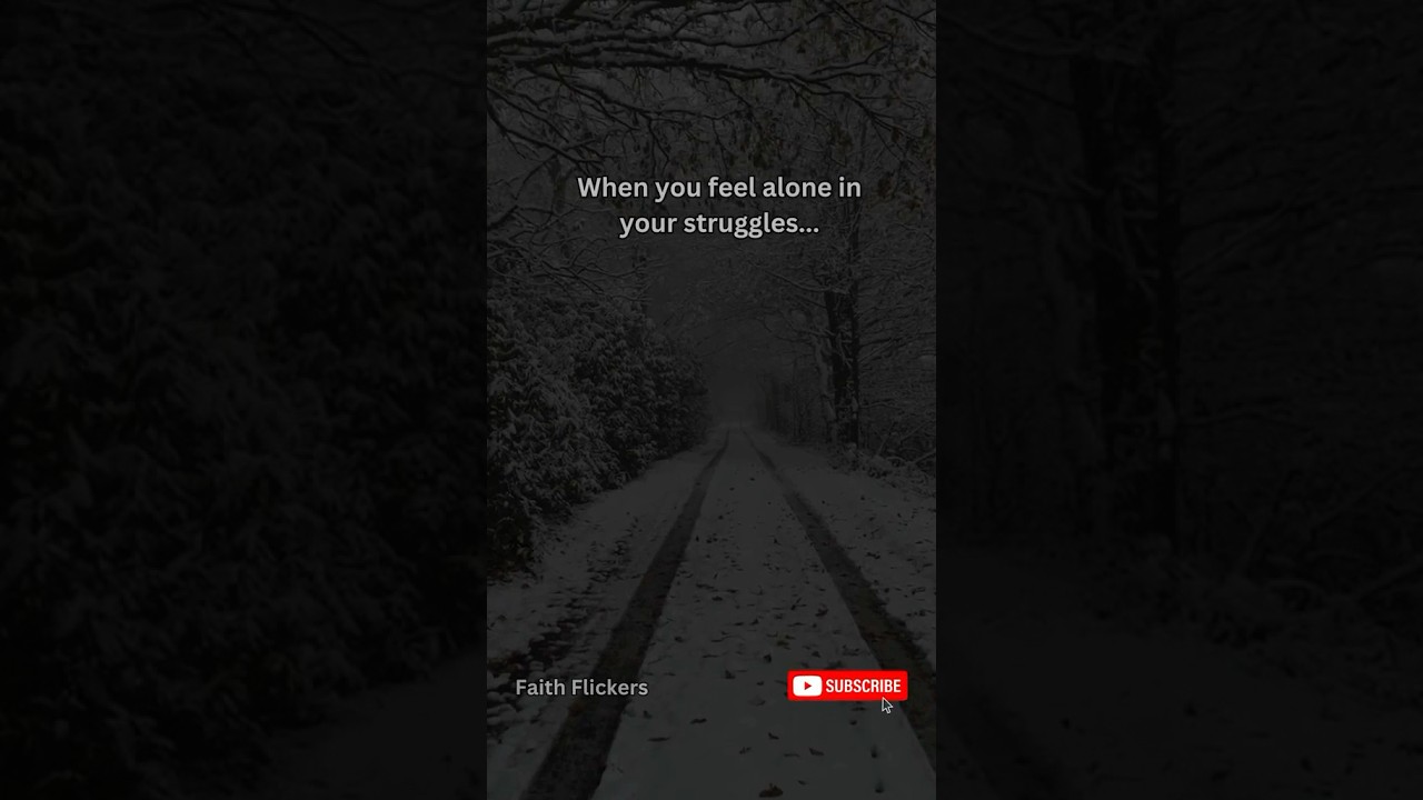 You’re Never Alone with Allah 