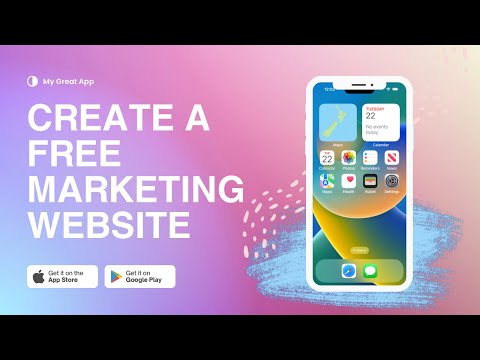 How to Create a Free App Marketing Website in 5 minutes with No Code and Canva Websites