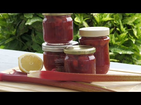 Video: Rhabarbermarmelade - 10 Originalrezepte