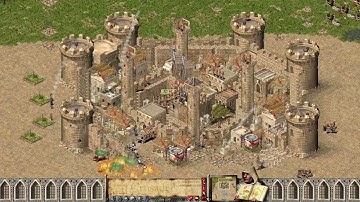 Wolf & Frederick vs Saladin & Emir | Requested Game | Stronghold Crusader 2v2