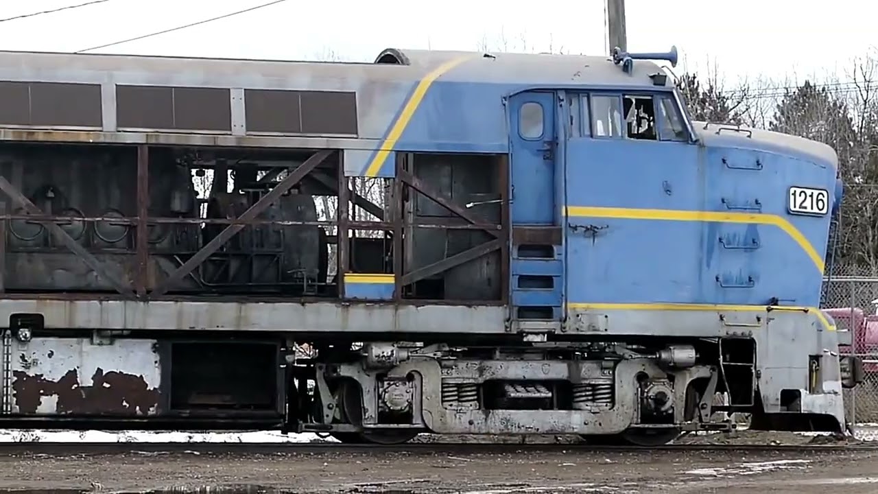 The Baldwin RF-16 “Sharknose” Secret Railroad Move To Wells, MI
