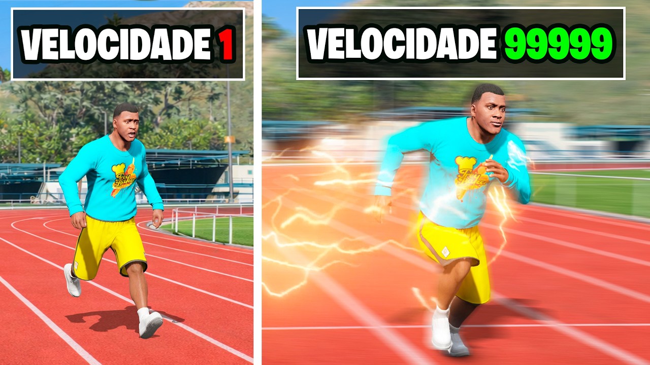 O FRANKLIN FICOU MAIS RÁPIDO NO GTA 5!