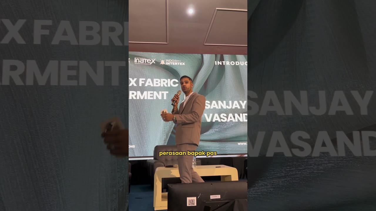 Last day at INATEX, Q\u0026A with Mr. Sanjay about how viral V-TEX is on social media