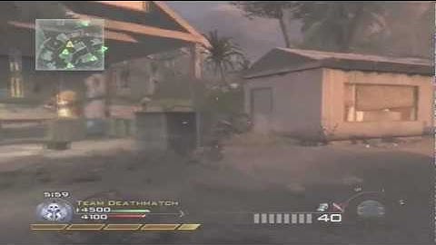MW2 - Team Deathmatch: Rundown - UMP.45 - 36-1-7; 25 killstreak