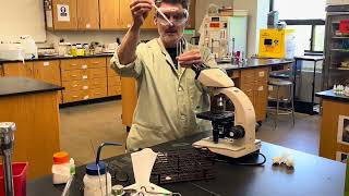 Preparing a Wet Mount Slide 