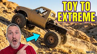 Stripping a WPL C14 Budget RC Truck to Build Something EXTREME