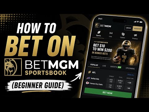 How to Bet on BetMGM Sportsbook (2026 Beginner Guide)