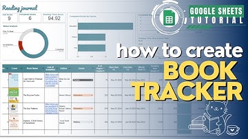 Manage Your Reading List: Book Tracker in Google Sheets | Step-by-step Tutorial