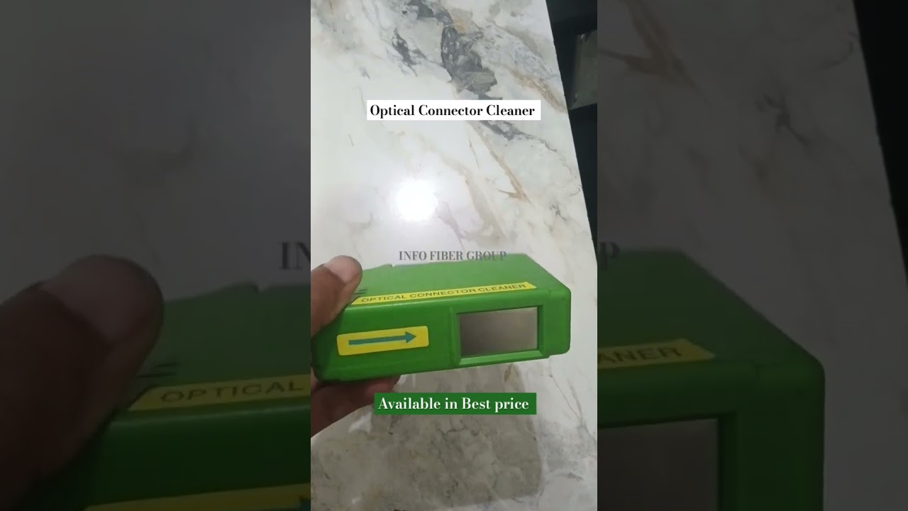 Optical Connector Cleaner || fiber optic product 